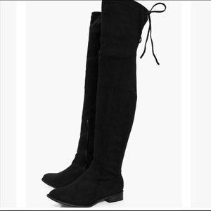 Over the knee high boots